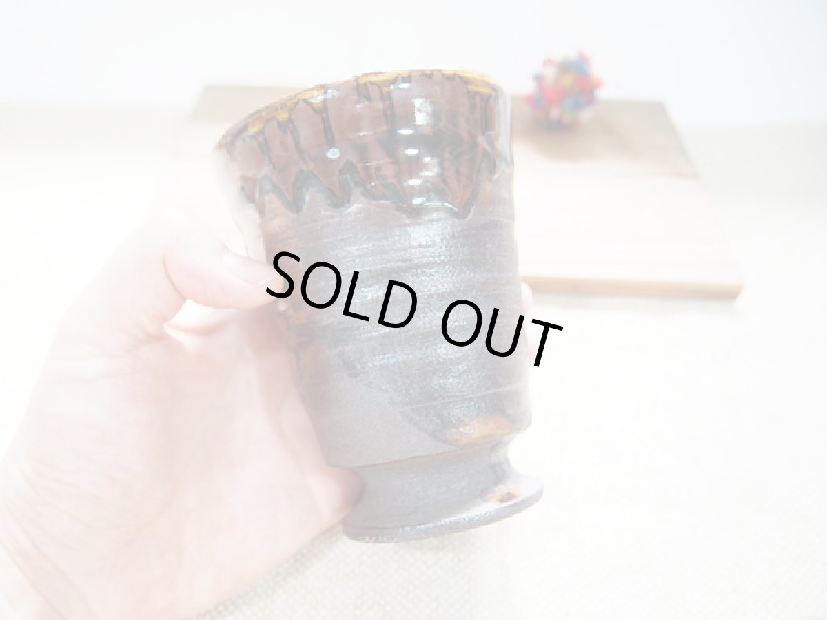 画像4: 甲和土ビアマグ　1【甲和焼　芝窯】 (4)