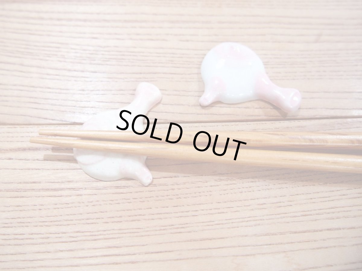 画像2: 急須　箸置き（ピンク）【nicorico】 (2)