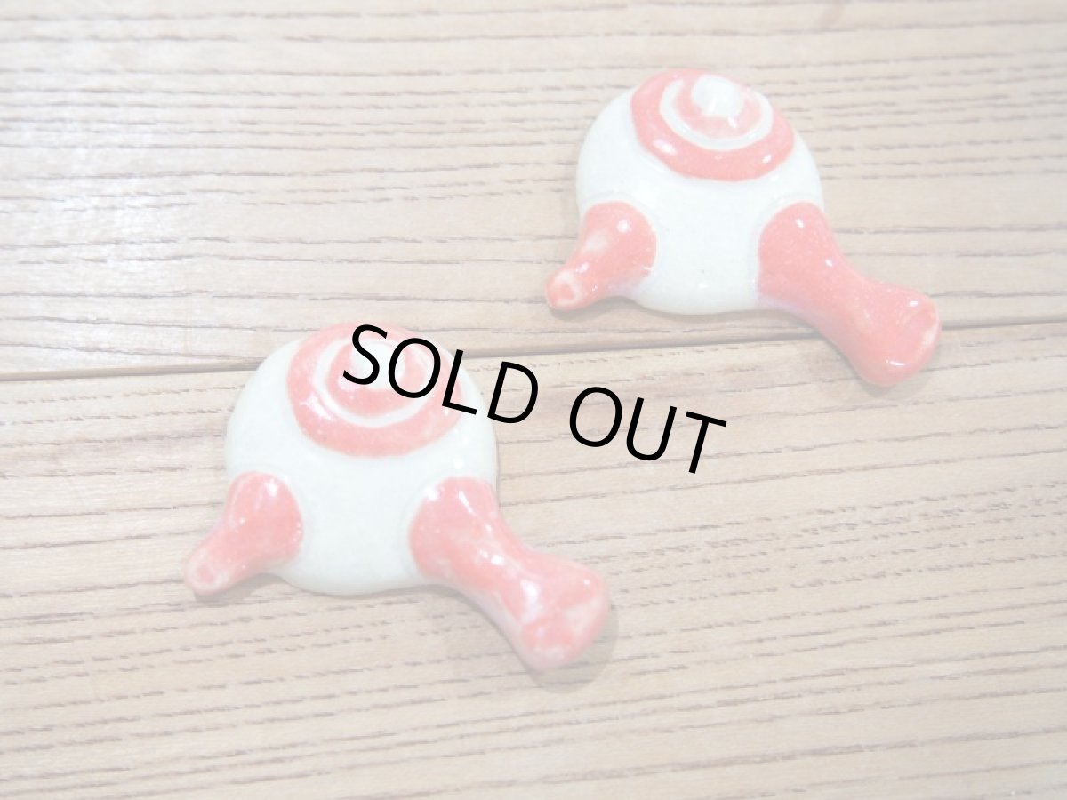 画像2: 急須　箸置き（赤）【nicorico】 (2)