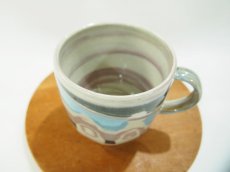 画像2: 練上マーブル　マグカップ（カラフル）1【甲和焼　芝窯】 (2)