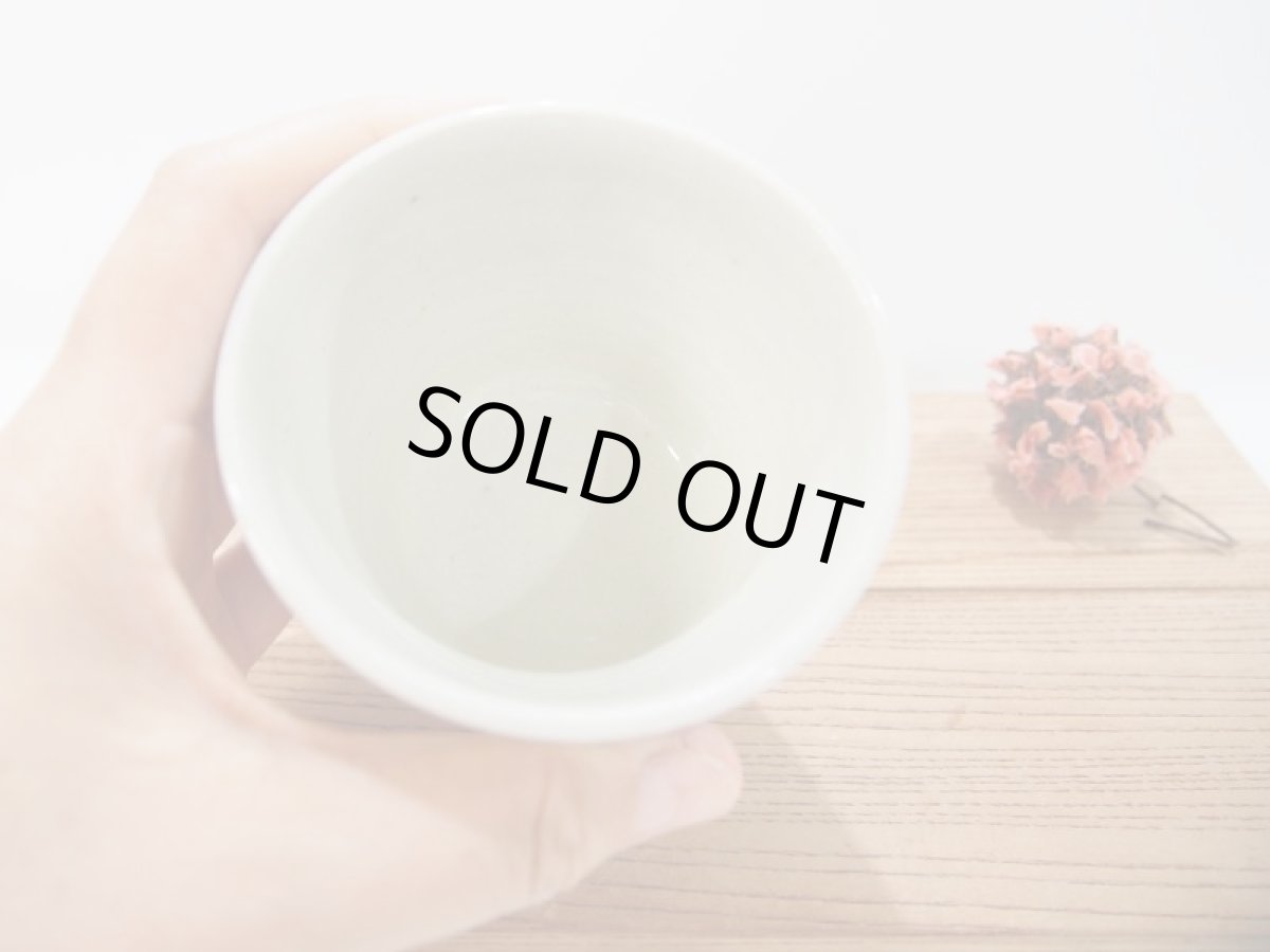 画像4: 紋花彩泥　ゆのみ・そば猪口　（水色）　【nicorico】 (4)