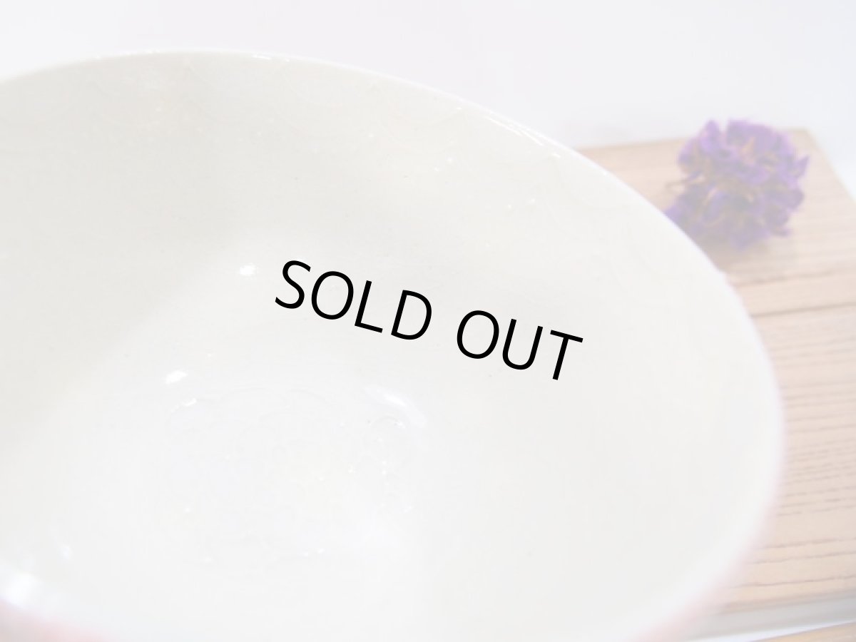 画像3: イッチン花紋　ごはん茶碗（小・赤）　【nicorico】 (3)