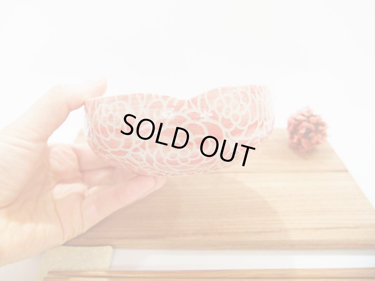 画像4: 赤りんご　平鉢　【nicorico】 (4)