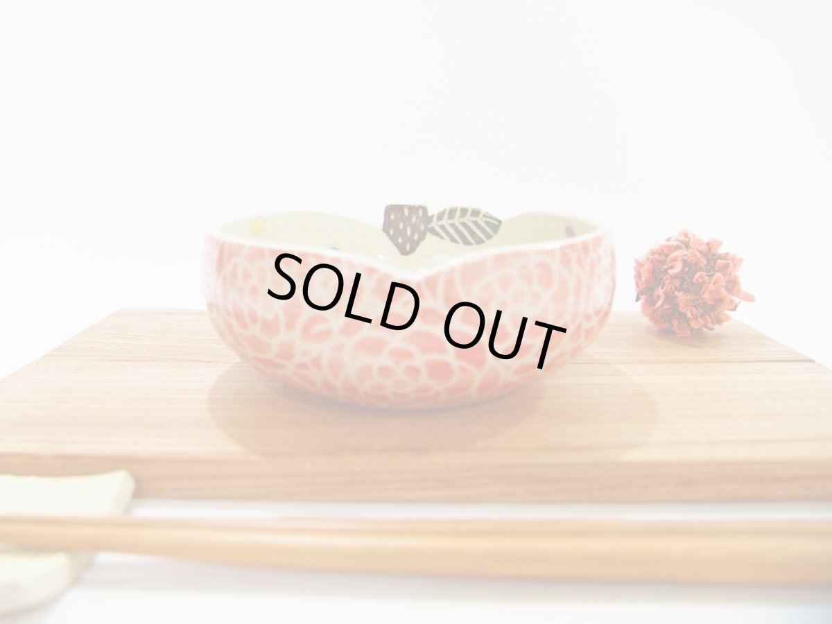 画像2: 赤りんご　平鉢　【nicorico】 (2)