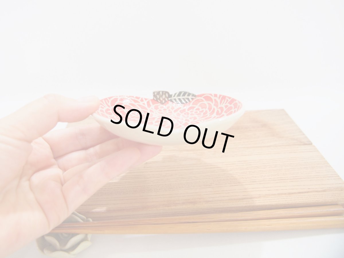 画像3: 赤りんご　小皿　【nicorico】 (3)