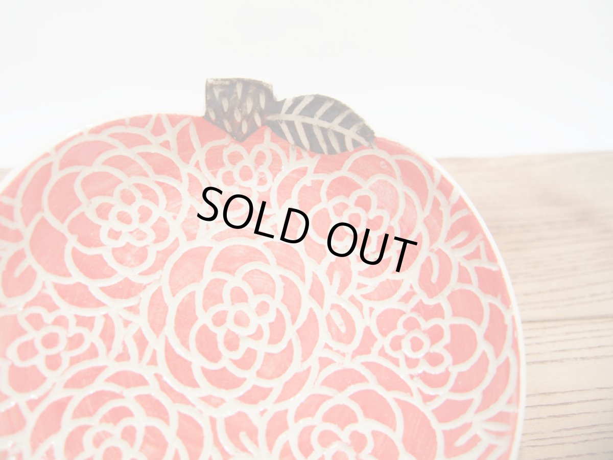 画像4: 赤りんご　小皿　【nicorico】 (4)