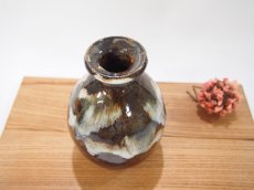 画像2: 甲和土　徳利 【甲和焼　芝窯】 (2)